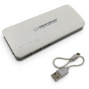 Esperanza EMP106WE Power banka 8000mAh - bílo-šedá