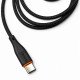 Kábel USB-A – USB-C Miccell VQ-D06, 2,4 A, 1 m, čierny