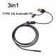 2m/7mm endoskop pre PC a Android USB/microUSB/USB-C