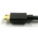 1m VOXLINK USB/microUSB kábel čierny