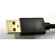 1m VOXLINK USB/microUSB kábel čierny