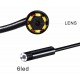 1m/8mm USB endoskop pre PC a Android USB/microUSB hard