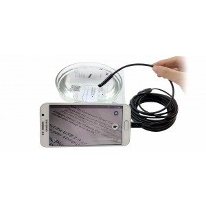 10m/7mm Android endoskop s LED