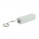 USB Power Banka na 1x 18650 batériu biela