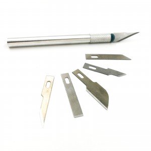 Hobby sada skalpel + 6 čepelí